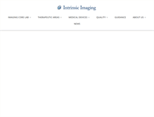 Tablet Screenshot of intrinsicimaging.com